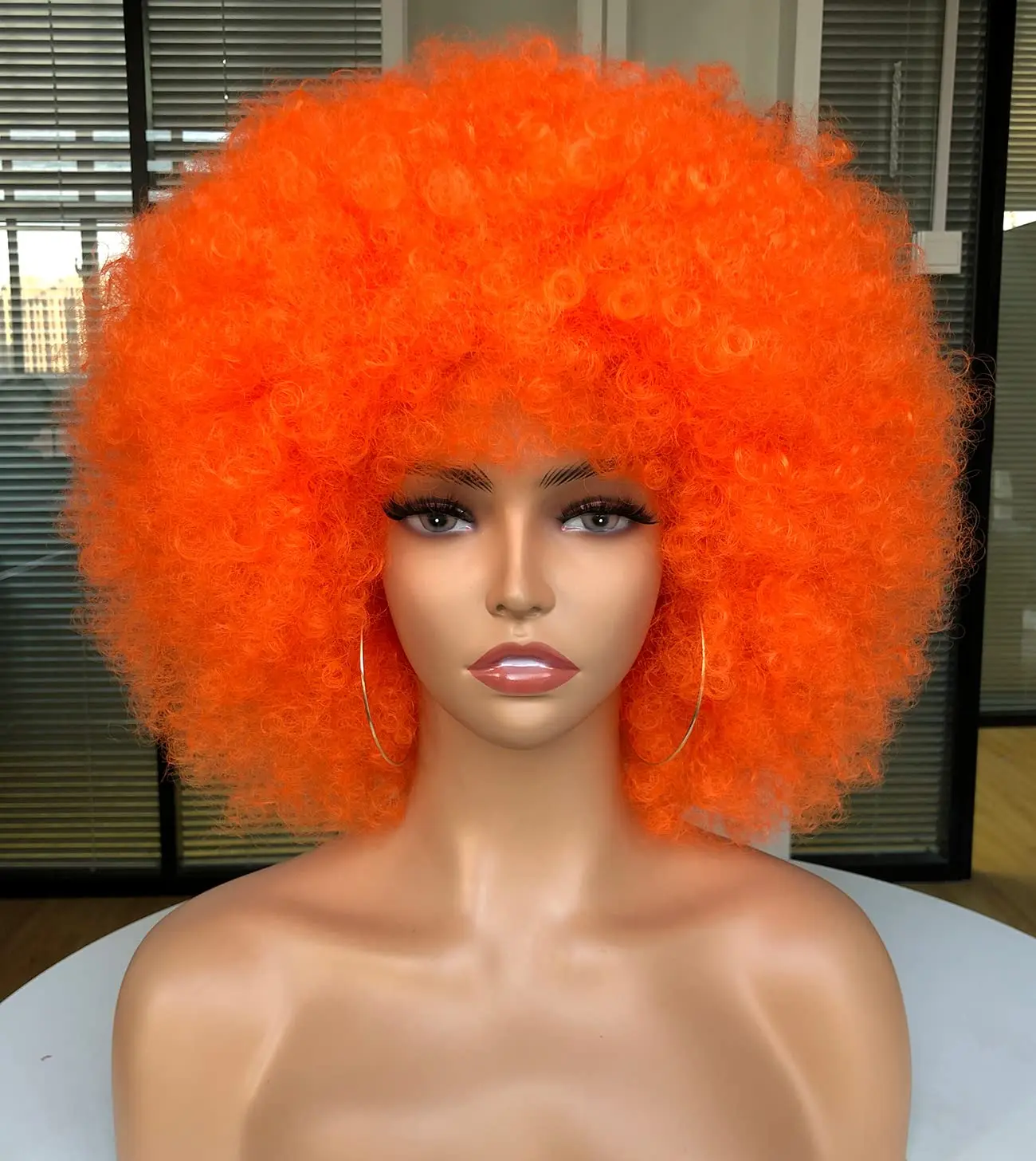 Afro Wig Kinky Curly Synthetic - đánh giá và giá Synthetic Braided Wigs For Black Women