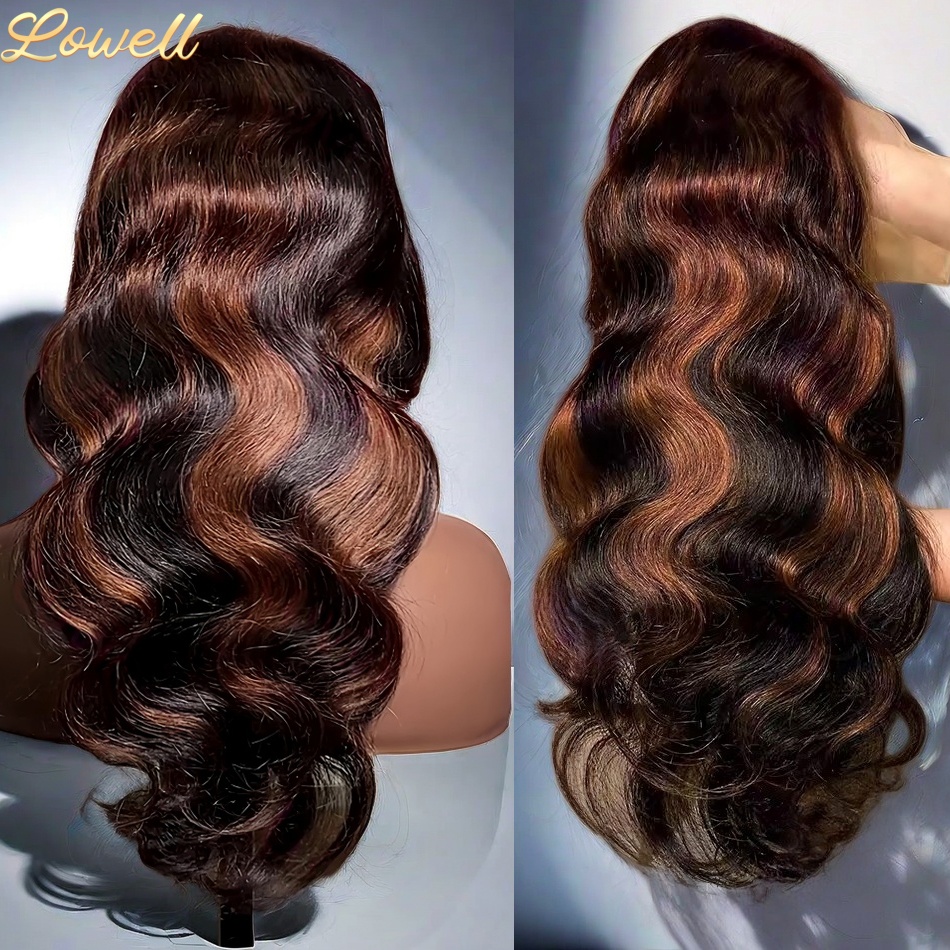 Highlight Body Wave 13x6 HD Om - đánh giá và giá Hd Lace Frontal Wig Human Hair Pre Plucked
