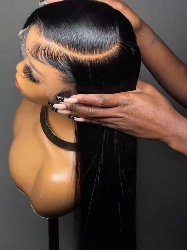 Wear And Go 5x5 Straight Gluel - đánh giá và giá Glueless Wear And Go Human Hair Wig