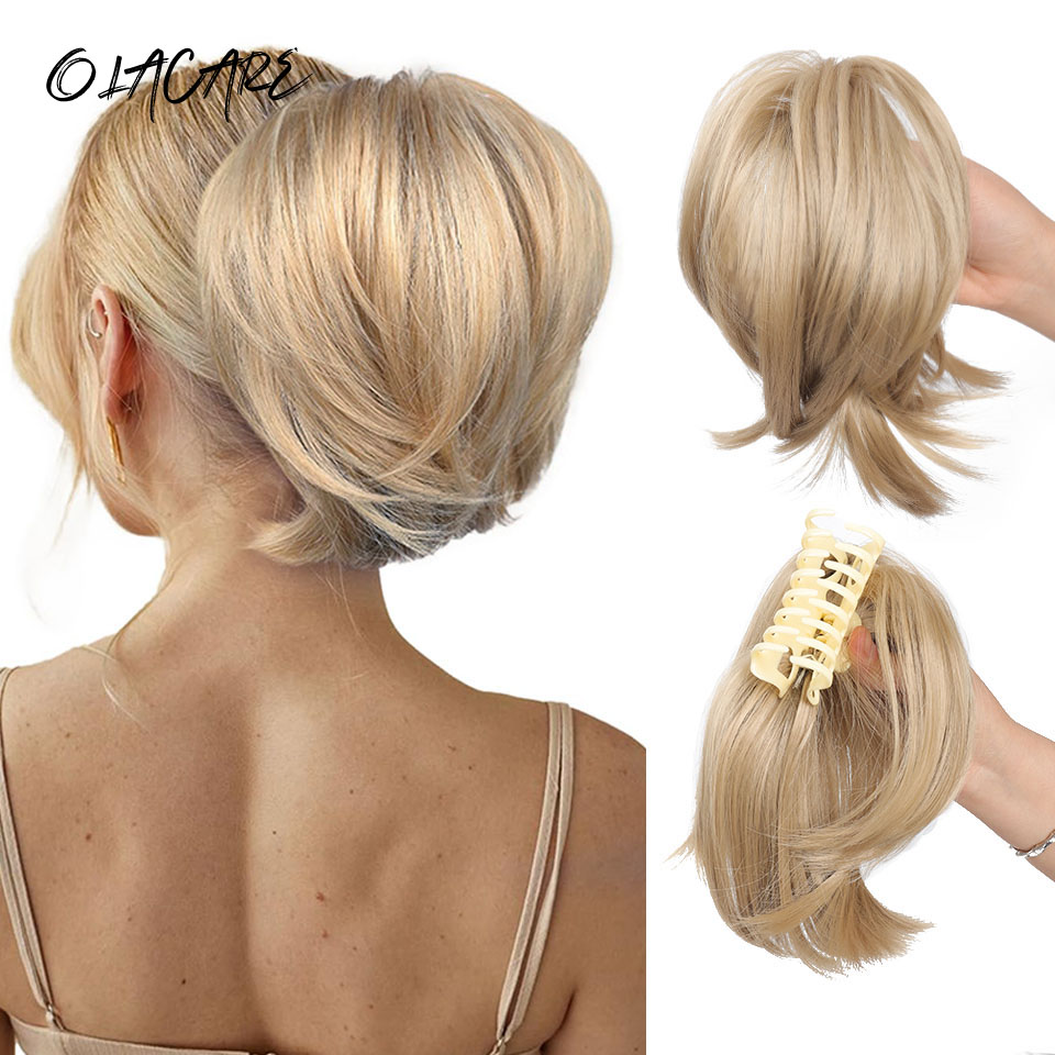 Messy Bun Hair Piece Claw Clip - đánh giá và giá Claw Clip Messy Bun Hair Piece