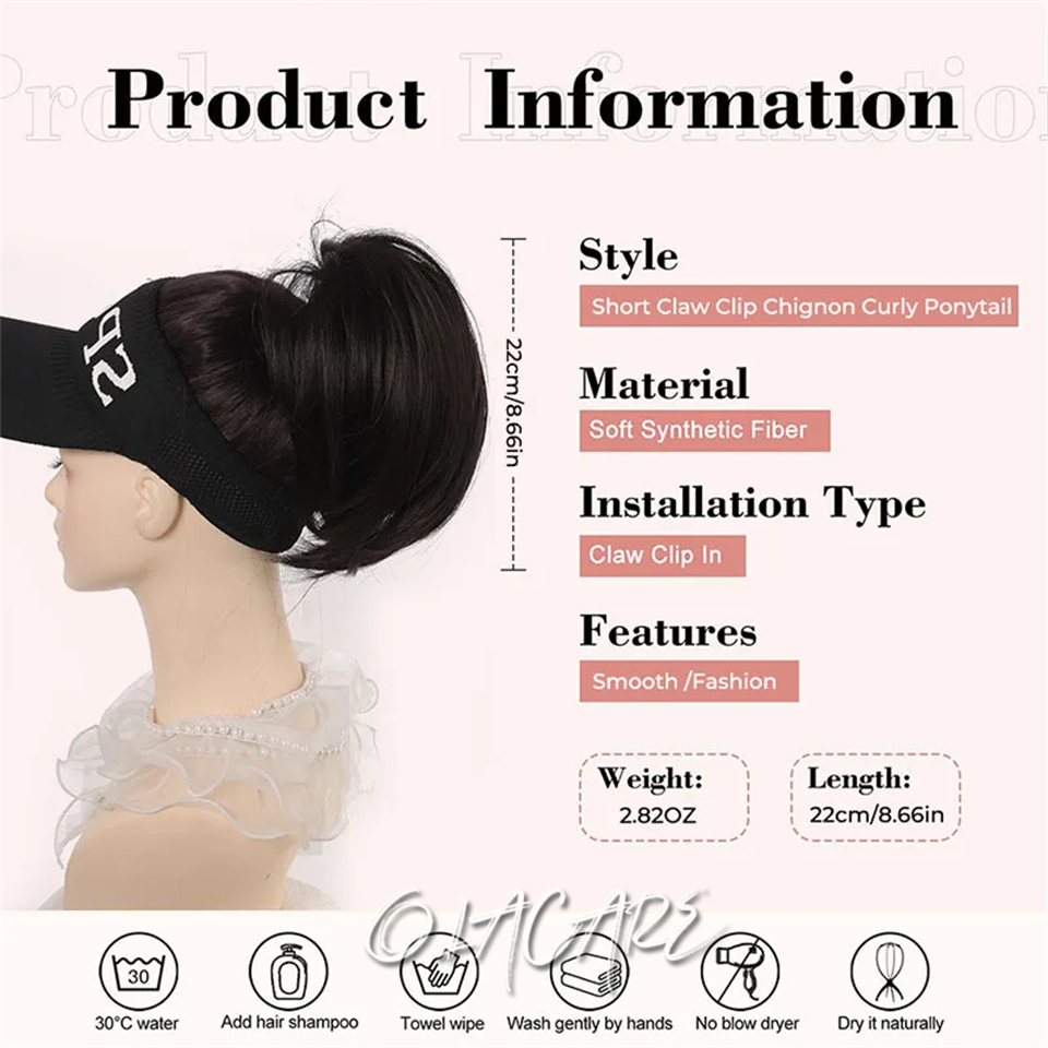 Messy Bun Hair Piece Claw Clip - đánh giá và giá Claw Clip Messy Bun Hair Piece