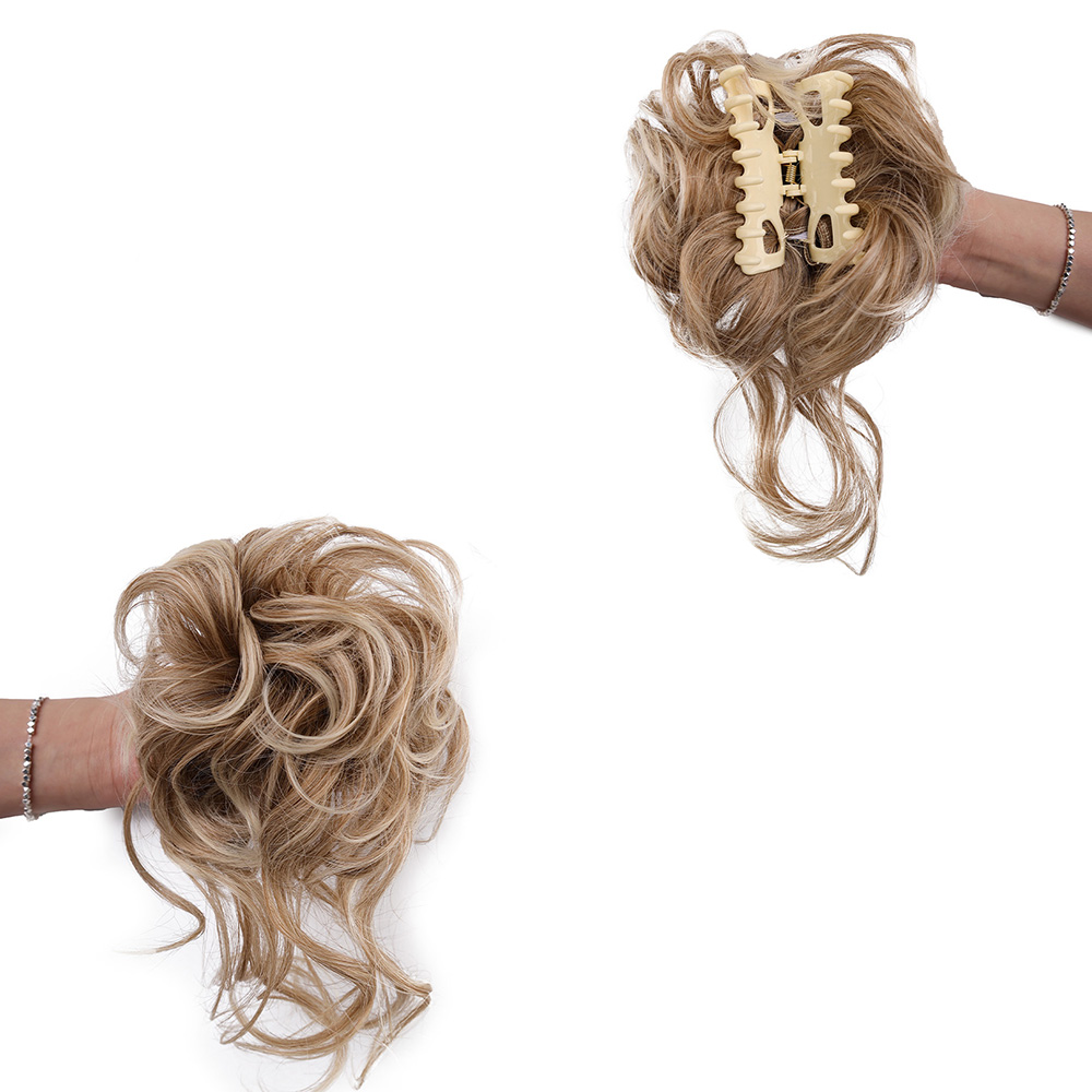 Synthetic Messy Bun Hair Piece - đánh giá và giá Claw Clip Messy Bun Hair Piece