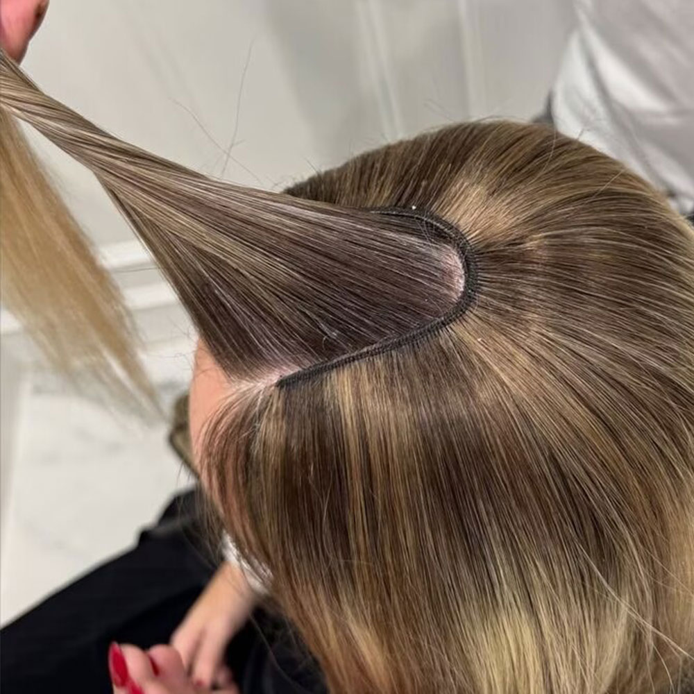 V Shape Clip In Human Hair Ext - đánh giá và giá Seamless Clip In Hair Extensions Human Hair