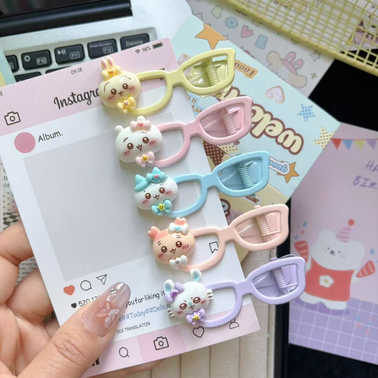 Ji Yi Ka Wa Cartoon Cute Littl - đánh giá và giá Hair Bundles