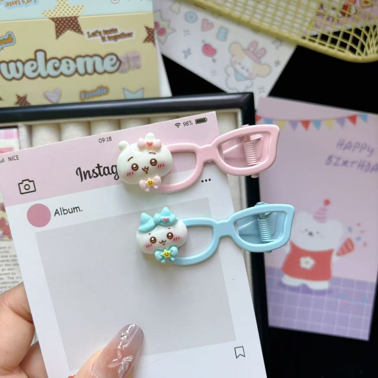 Ji Yi Ka Wa Cartoon Cute Littl - đánh giá và giá Hair Bundles