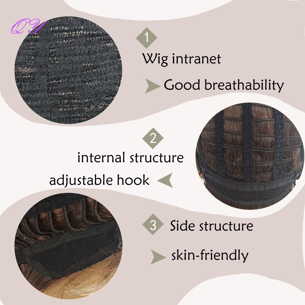Synthetic Short Brown Flaxen M - đánh giá và giá Synthetic Wigs