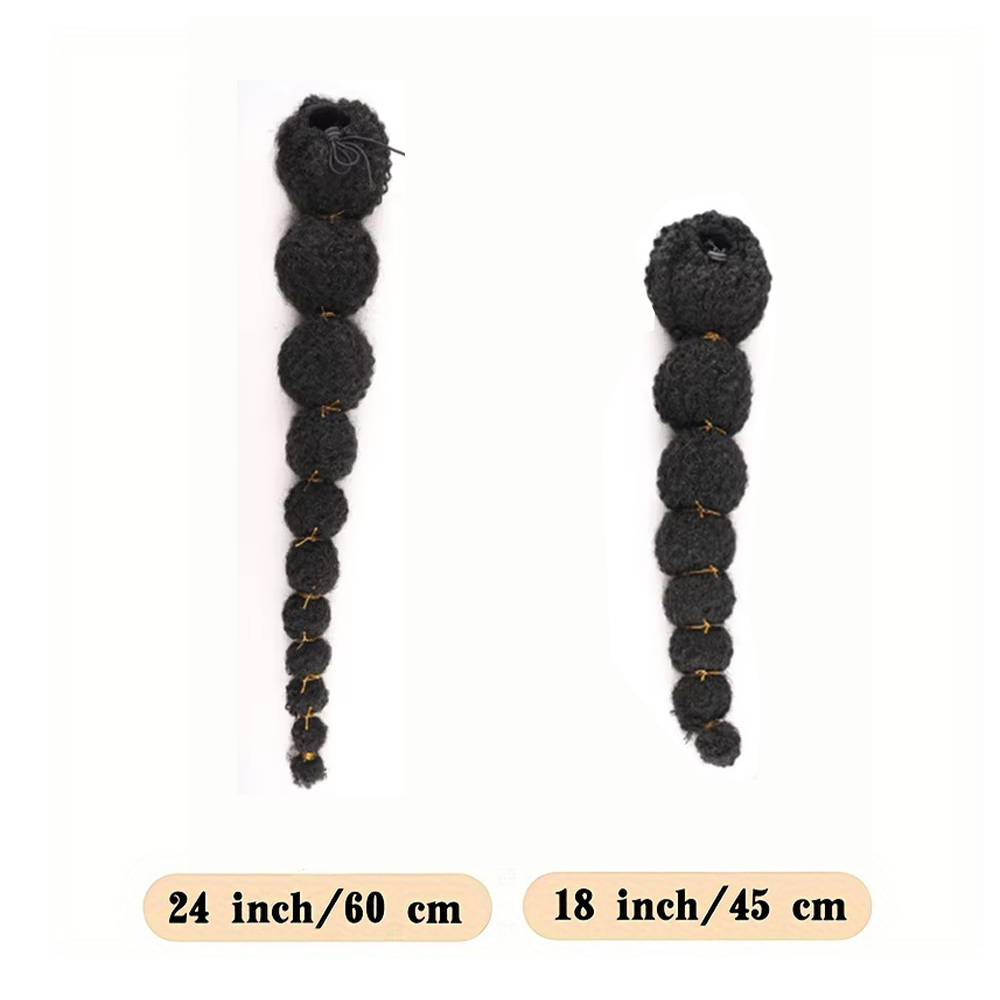 Kinky Afro Puff Ponytail Exten - đánh giá và giá Drawstring Afro Curly Puff Ponytail
