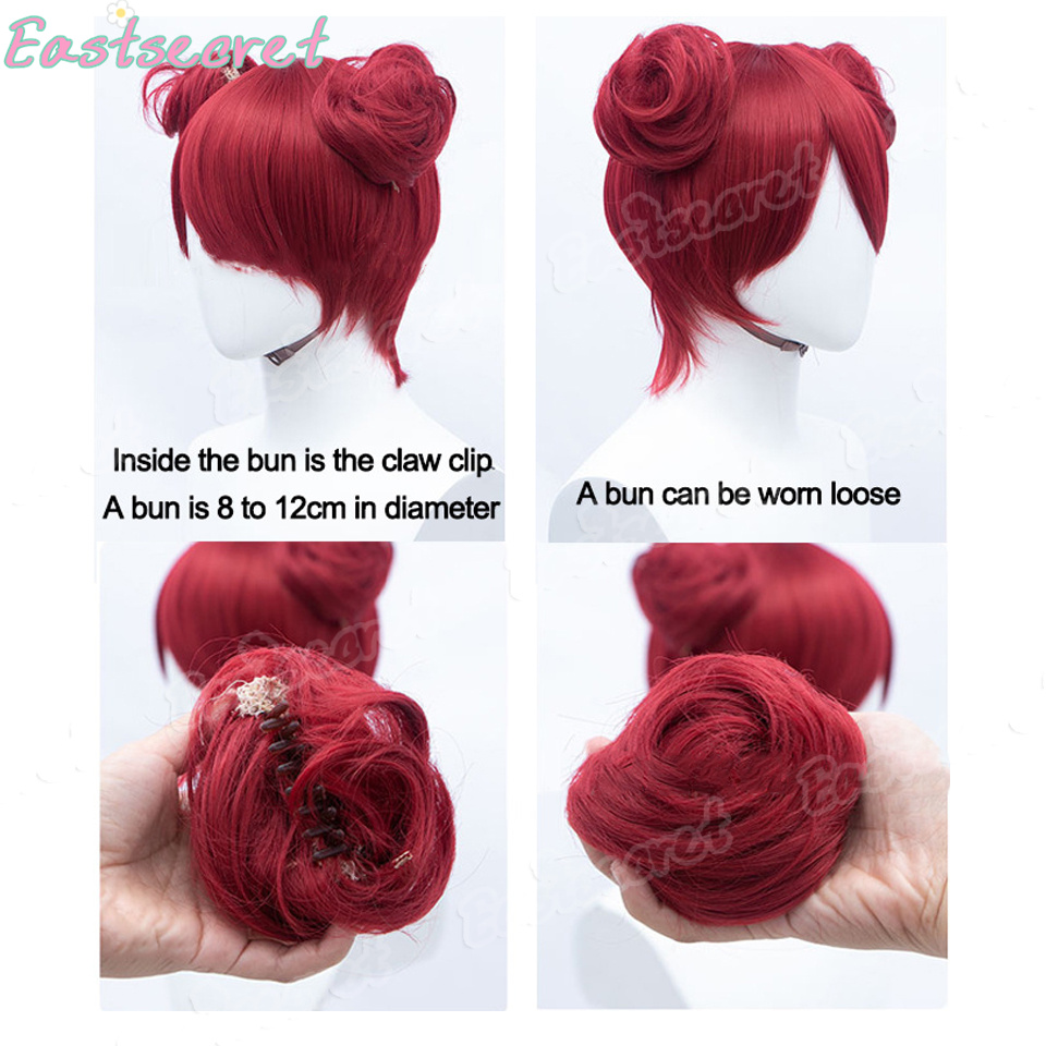 EAST Women's Hair Buns Synthet - đánh giá và giá Claw Clip Messy Bun Hair Piece