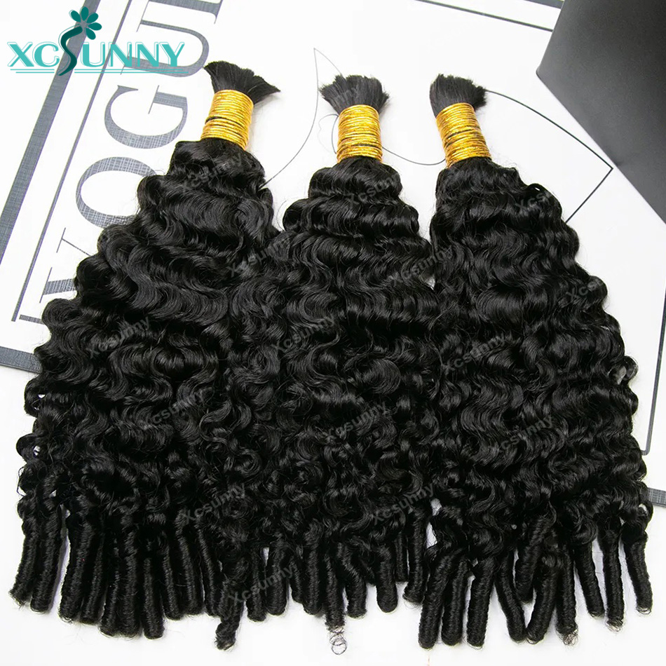 Water Curly Boho Braids Human  - đánh giá và giá Water Wave Bulk Human Hair For Braiding
