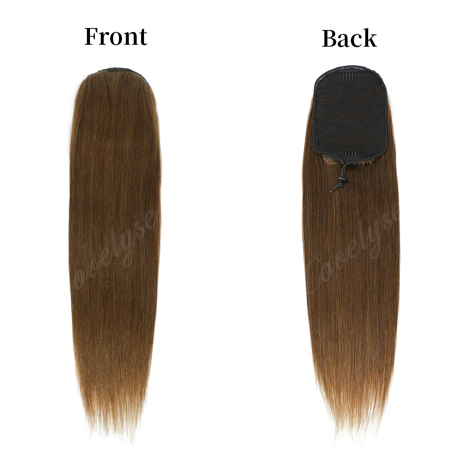 14-18Inch Short Drawstring Pon - đánh giá và giá Seamless Clip In Hair Extensions Human Hair