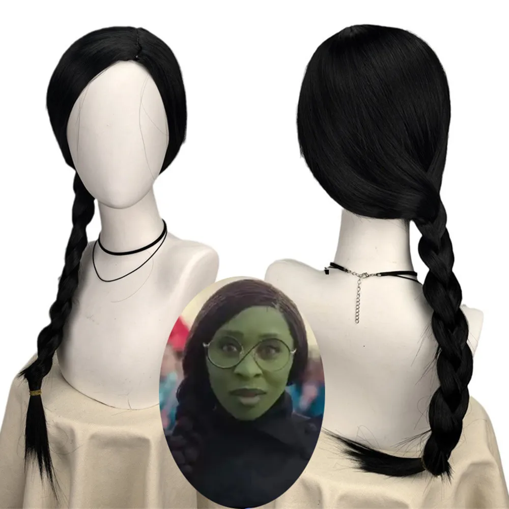 Wicked Elphaba Wigs for Women  - đánh giá và giá Synthetic Braided Wigs For Black Women