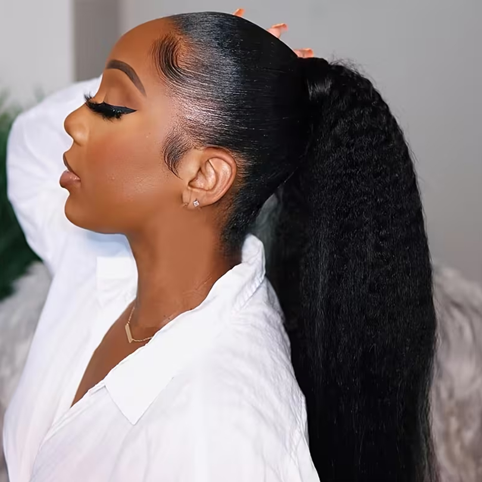 100g Kinky Straight Human Hair - đánh giá và giá Seamless Clip In Hair Extensions Human Hair
