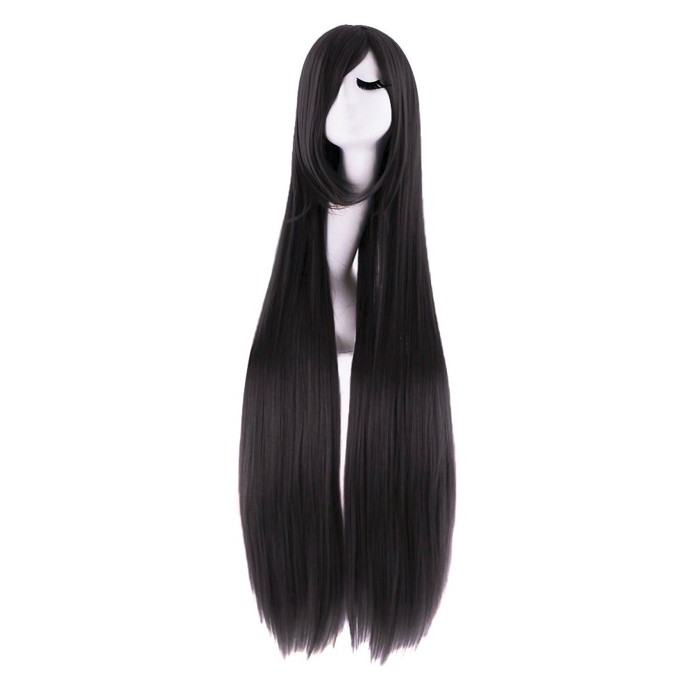 40 Inch 100 cm Long Straight C - đánh giá và giá Synthetic Braided Wigs For Black Women