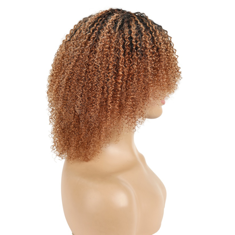 Peruvian Hair Afro Kinky Curly - đánh giá và giá Short Pixie Cut Wig Human Hair Cheap