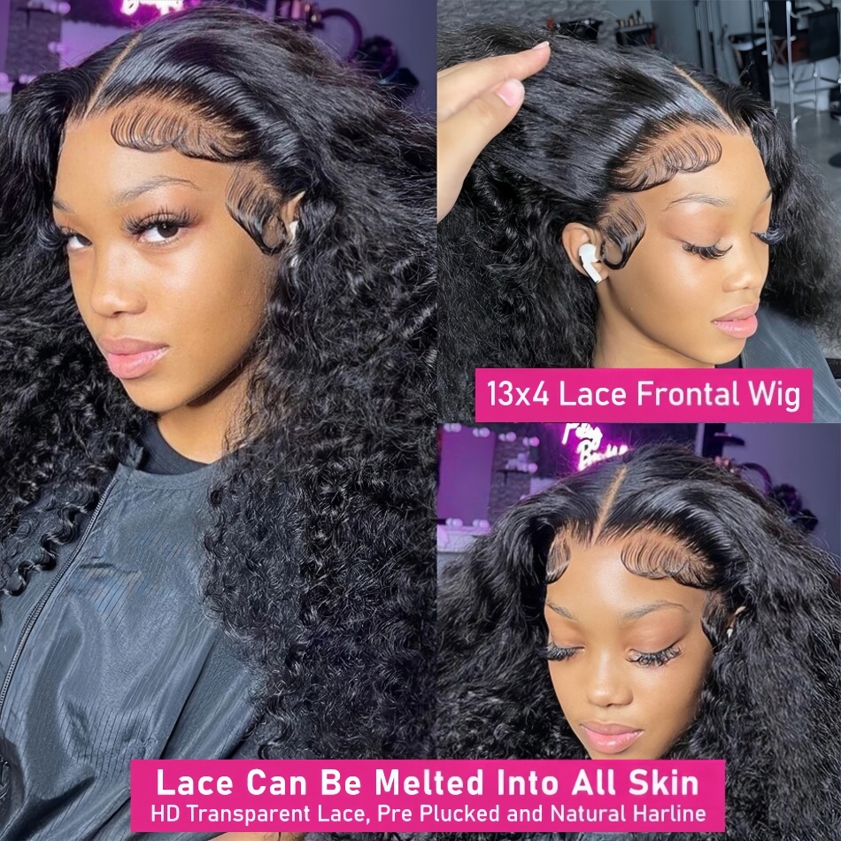 200 Density Water Wave Lace Fr - đánh giá và giá Human Hair Wigs